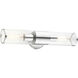 Banca 2 Light 19 inch Polished Chrome ADA Vanity Sconce Wall Light