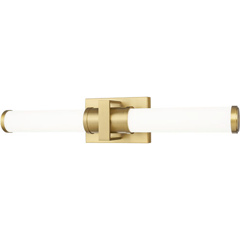 Idris LED 25.5 inch Modern Gold Bath Vanity Wall Light