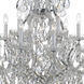 Maria Theresa 19 Light 38 inch Polished Chrome Chandelier Ceiling Light in Clear Hand Cut