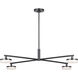 Sean Lavin Khan LED 34 inch Aged Iron Chandelier Ceiling Light