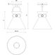 Alora Mood Emerson 1 Light 8.75 inch Matte Black Semi Flush Mount Ceiling Light in Smoke Glass