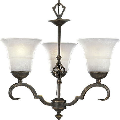 Melbourne 3 Light 20 inch Espresso Chandelier Ceiling Light
