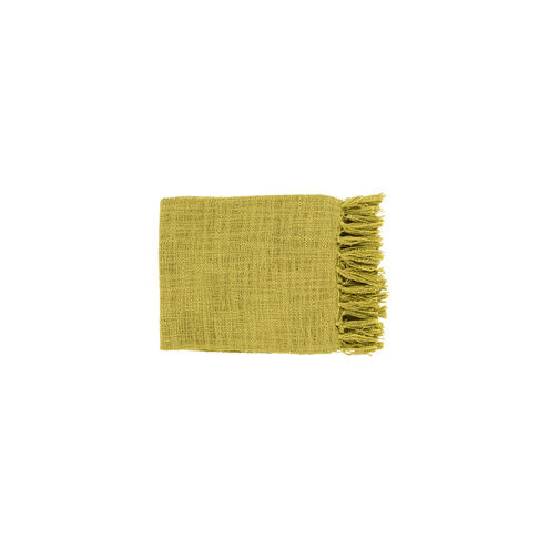 Patrick 59 X 51 inch Green Throw