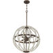 Desoto 8 Light 22.58 inch Avignon Pendant Ceiling Light