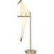 Canada 30 inch 2.00 watt Gold LED Table Lamp Portable Light