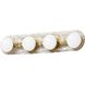 Velma LED 27.5 inch Aged Brass Vanity/Bath Bar Wall Light