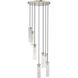 Beau 7 Light 18 inch Brushed Nickel Chandelier Ceiling Light