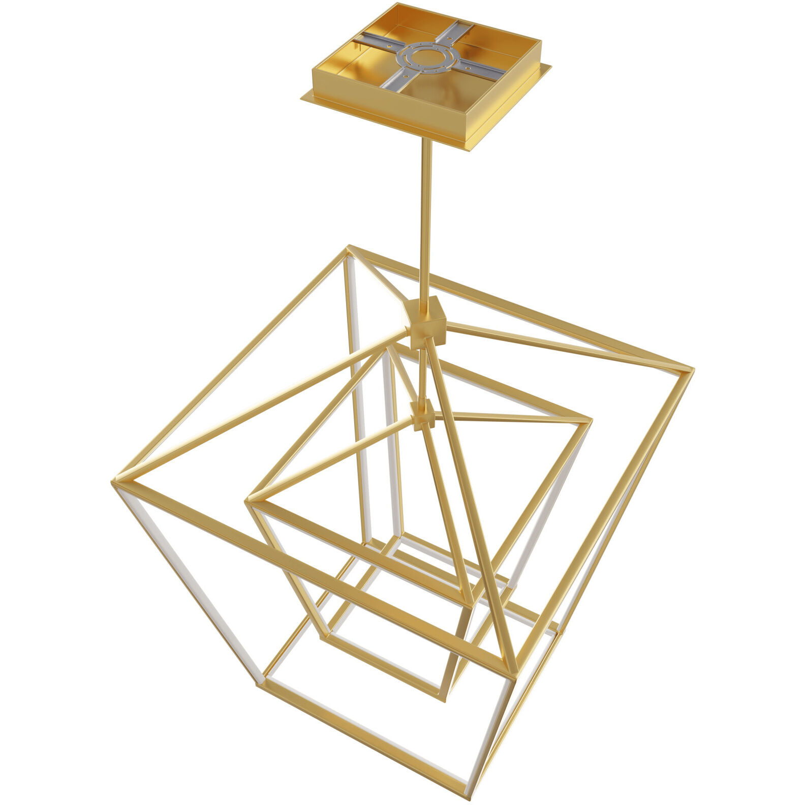 Park Ave. LED 30 inch Gold Pendant Ceiling Light