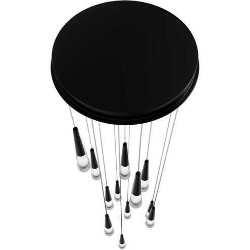 Encino LED 22 inch Gun Metal Multi Port Pendant Ceiling Light