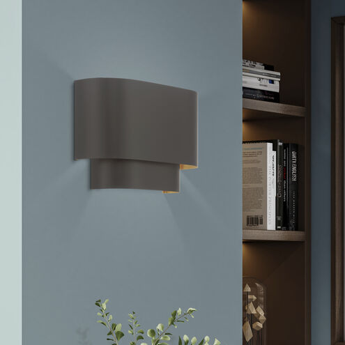 Springview 1 Light 11 inch English Bronze ADA Wall Sconce Wall Light
