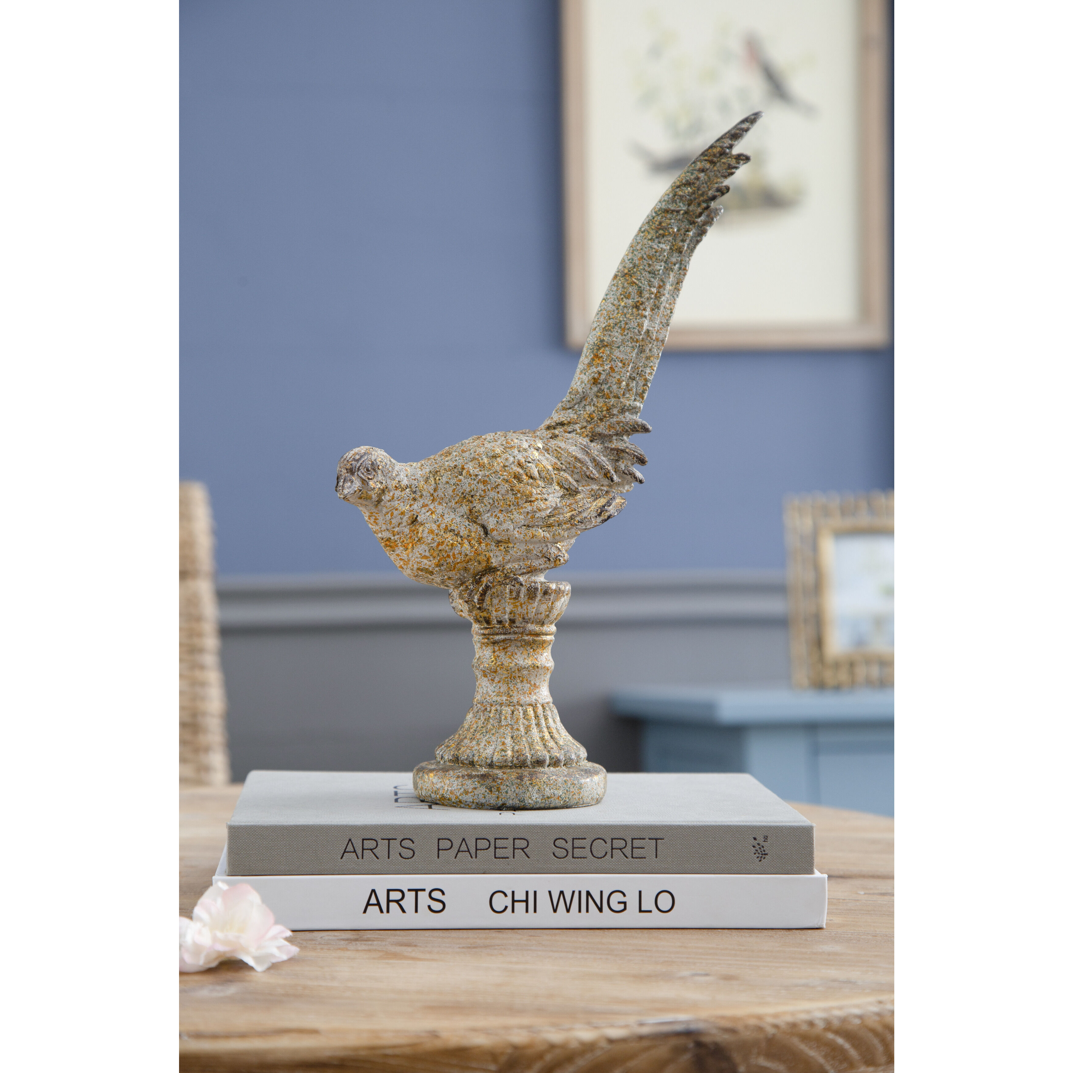 Anita Gray and Gold Figurine