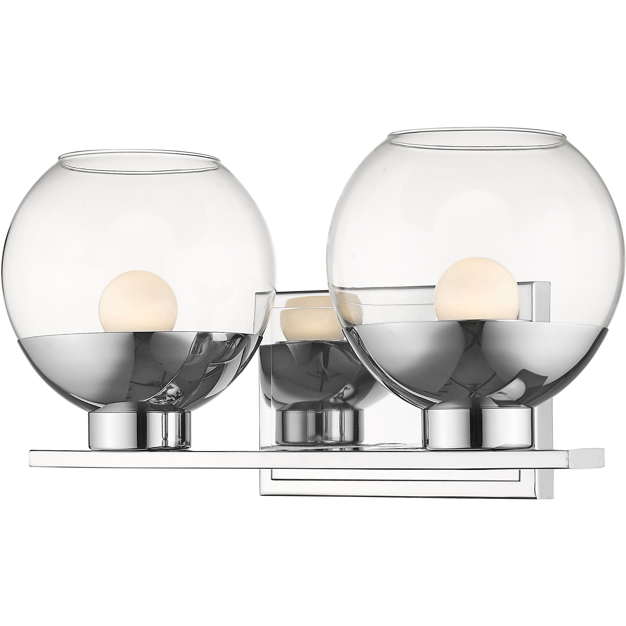 Osono LED 14.25 inch Chrome Vanity Wall Light