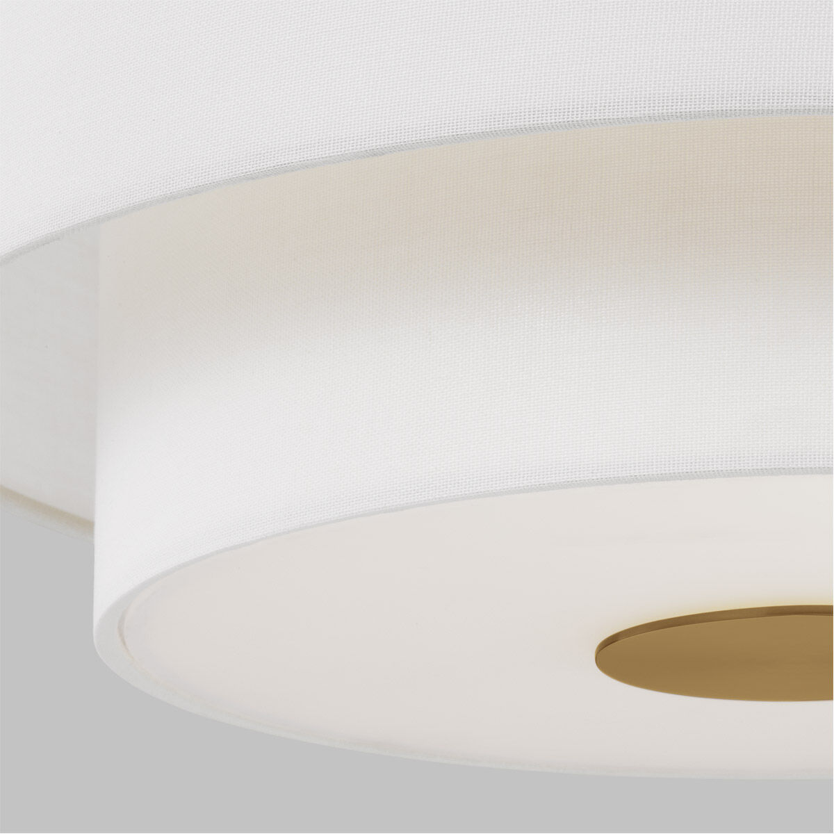 kate spade new york Sawyer 3 Light 18 inch Burnished Brass Flush Mount  Ceiling Light