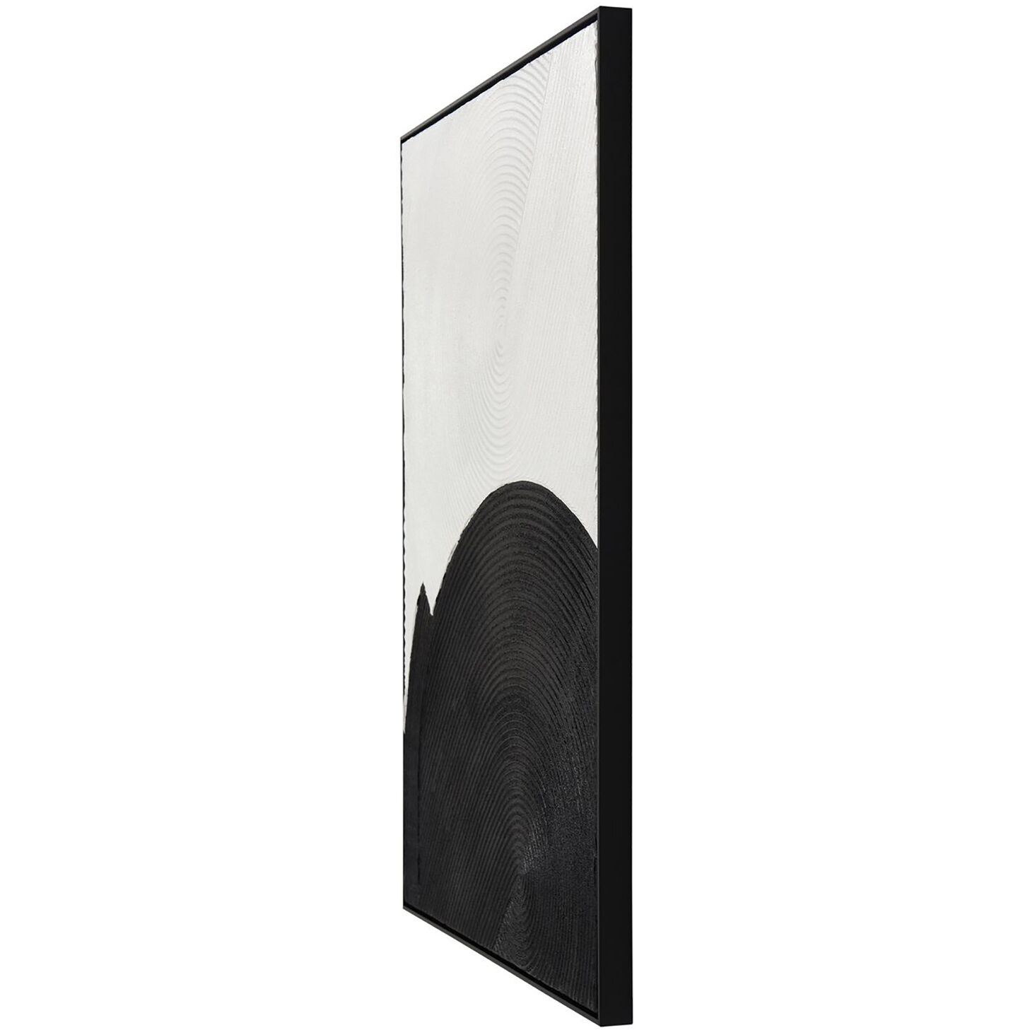 Cameron Black and Ivory Wall Art