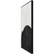 Cameron Black and Ivory Wall Art