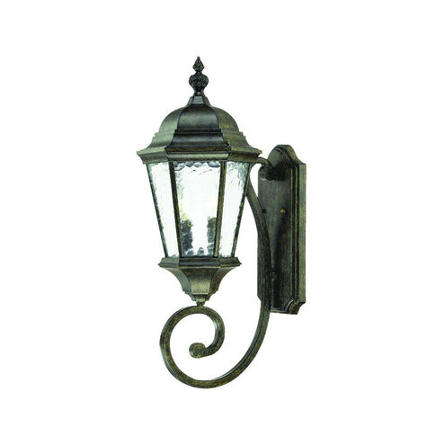 Telfair 2 Light 24 inch Black Coral Exterior Wall Mount