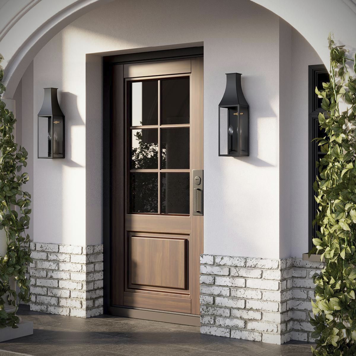 Radcliffe 2 Light 24 inch Black Outdoor Wall Lantern