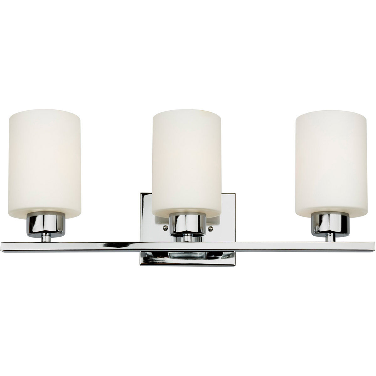 Ava 3 Light 21 inch Chrome Bath Bar Wall Light