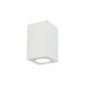 Cube Arch LED 5.5 inch White Outdoor Flush in Flood, 90, 2700K