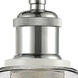 Ballston Cindyrella LED 6 inch White and Polished Chrome Sconce Wall Light in Clear Glass