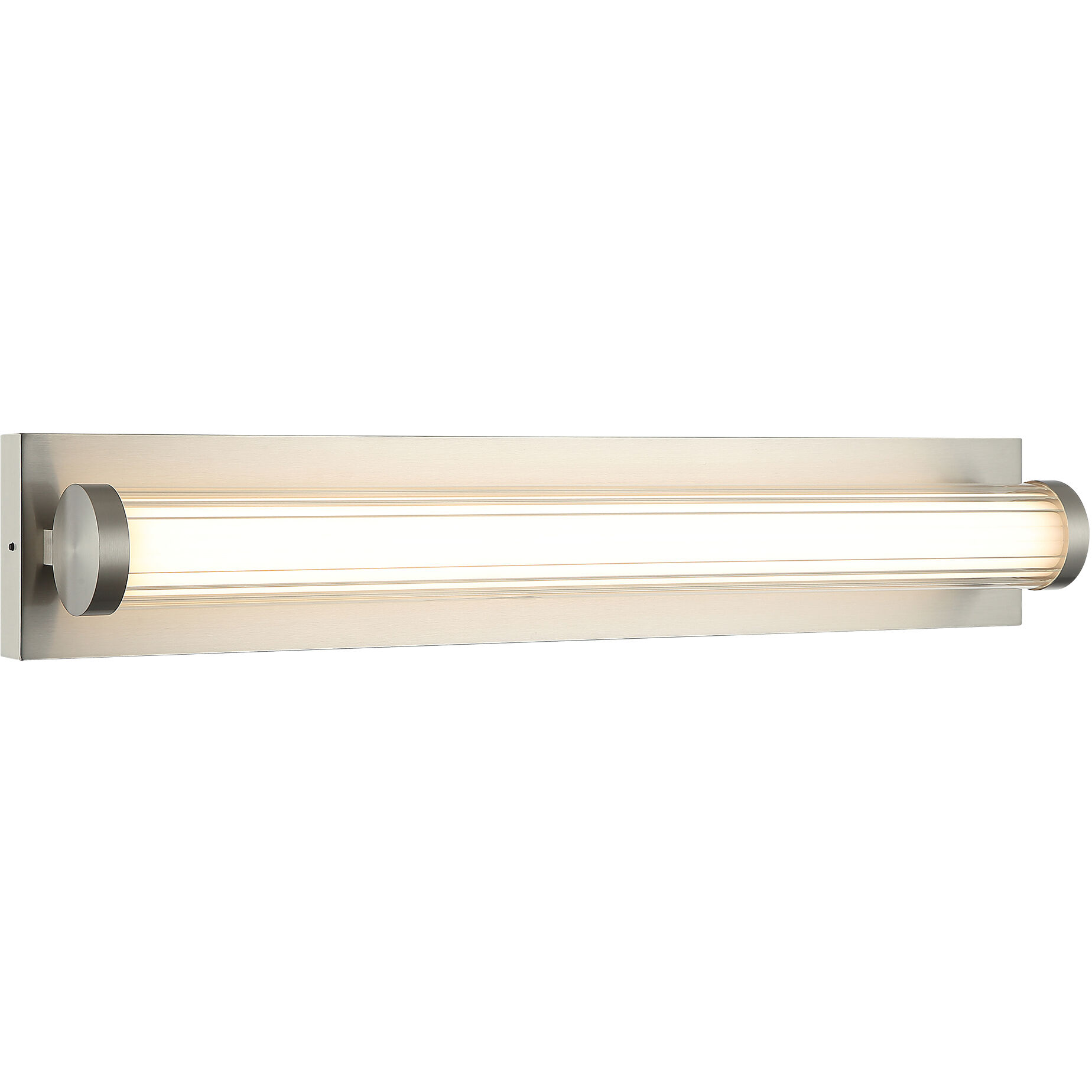 Athena 1 Light 24 inch Brushed Nickel Wall Sconce Wall Light