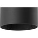 Cylinder 1 Light 7 inch Black Outdoor Wall Cylinder