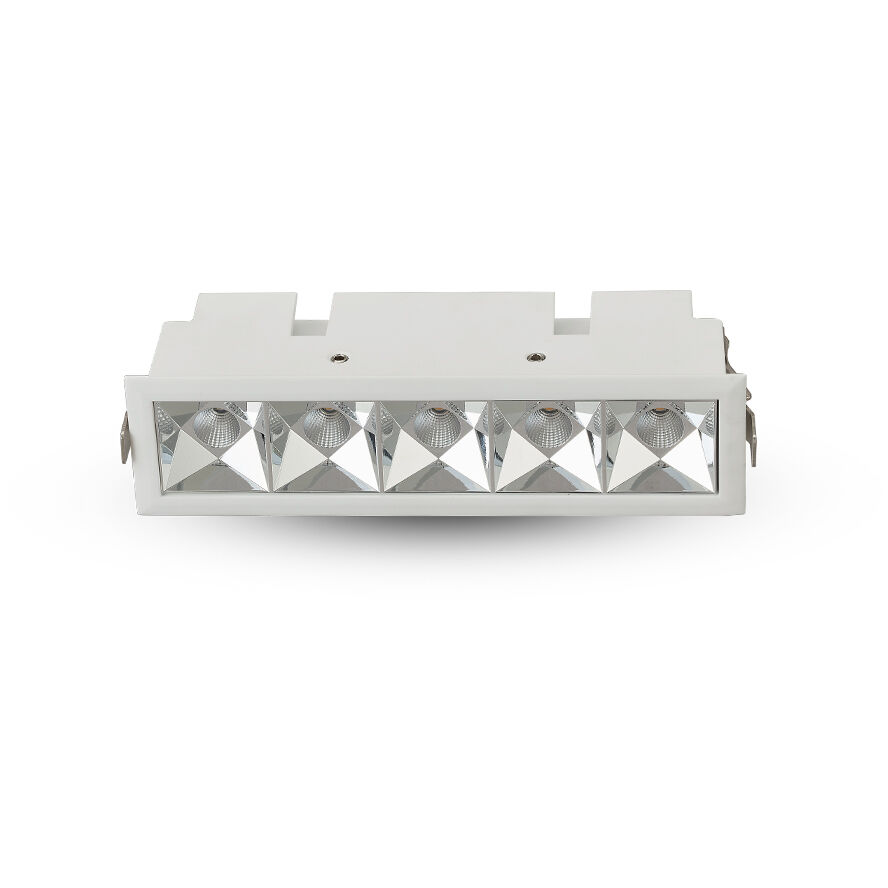 RUBIK Series White Recessed Downlight