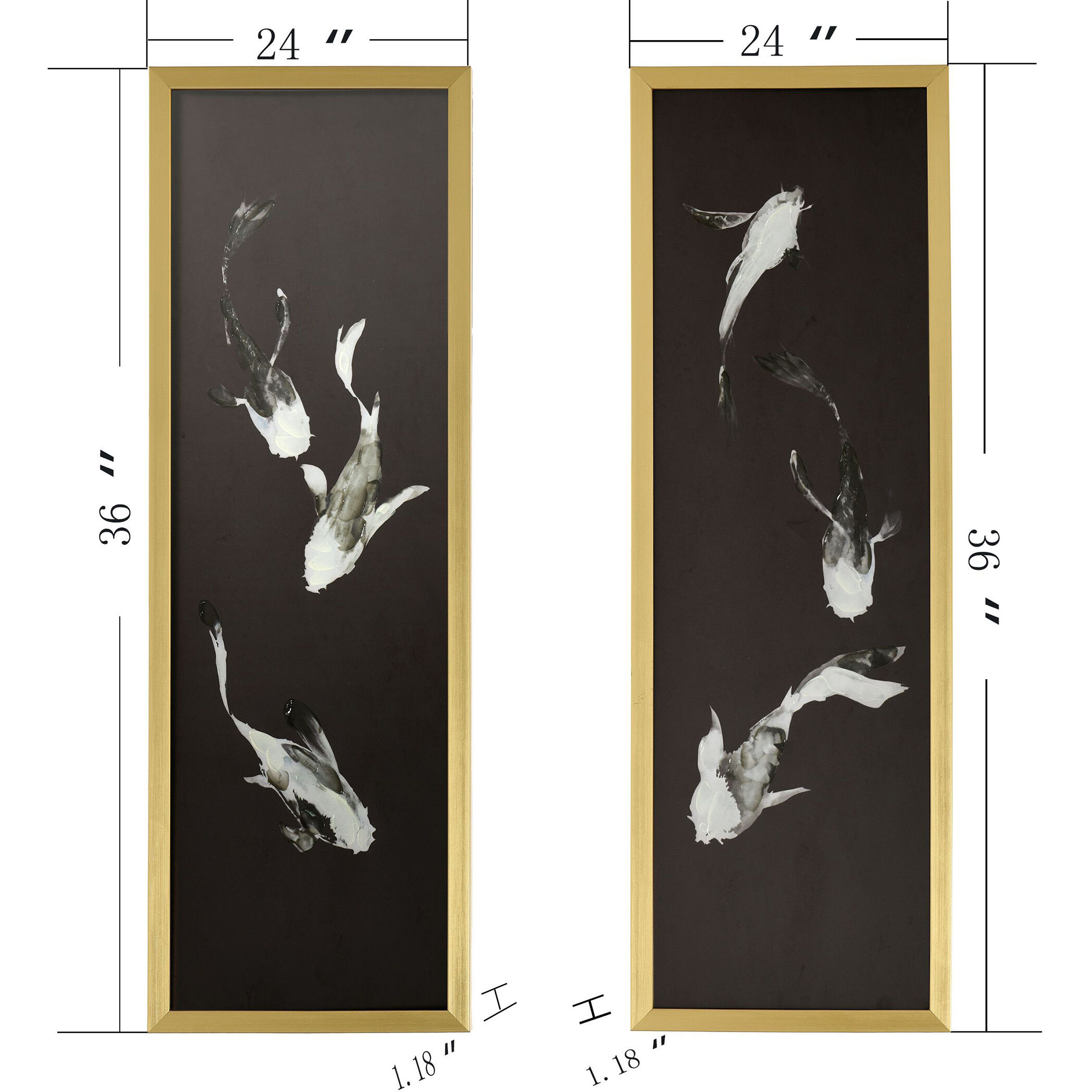 Cameron Black Wall Art