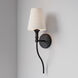 Mairbourne 1 Light 6.5 inch Matte Black Indoor Wall Sconce Wall Light