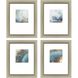 Abstract Collection Blue Framed Art