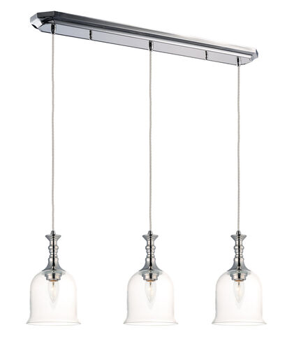 Centennial 3 Light 6.25 inch Polished Nickel Multi-Light Pendant Ceiling Light
