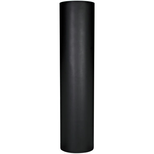 Reverso Matte Black Bookcase