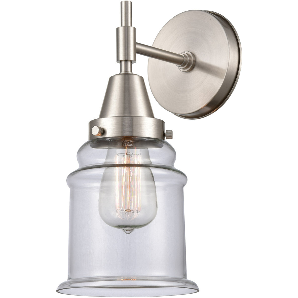 Caden LED 6 inch Satin Gold Sconce Wall Light