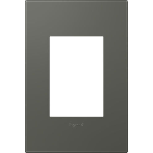 Adorne Moss Grey Wall Plate, 1-Gang