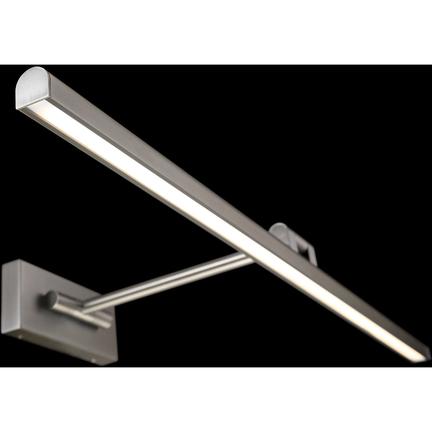 Reed 25.00 watt 32.5 inch Brushed Nickel Picture Light Wall Light, dweLED