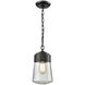 Mullen Gate 1 Light 6 inch Oil Rubbed Bronze Outdoor Pendant