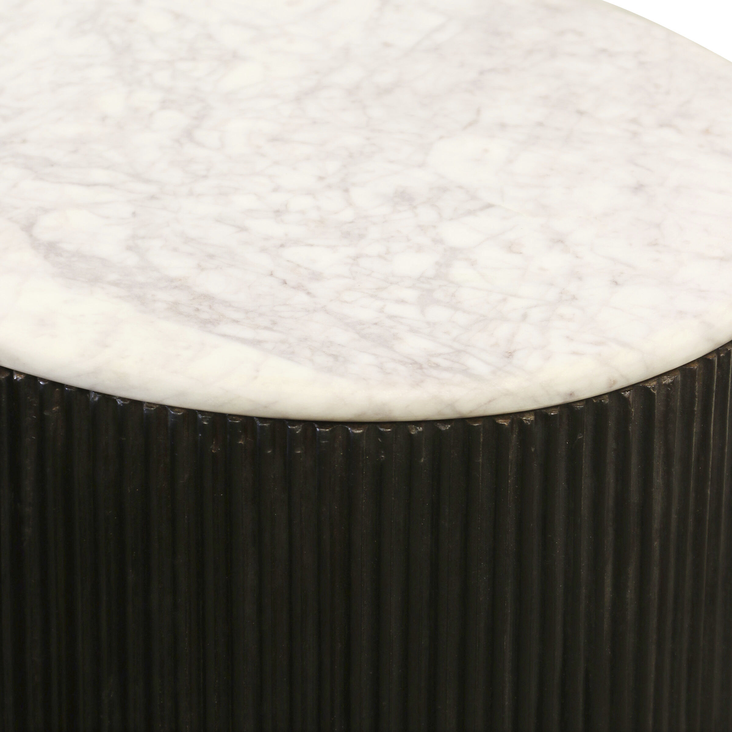 Marlowe 67 X 16 inch Cocoa and White and Gold Sideboard