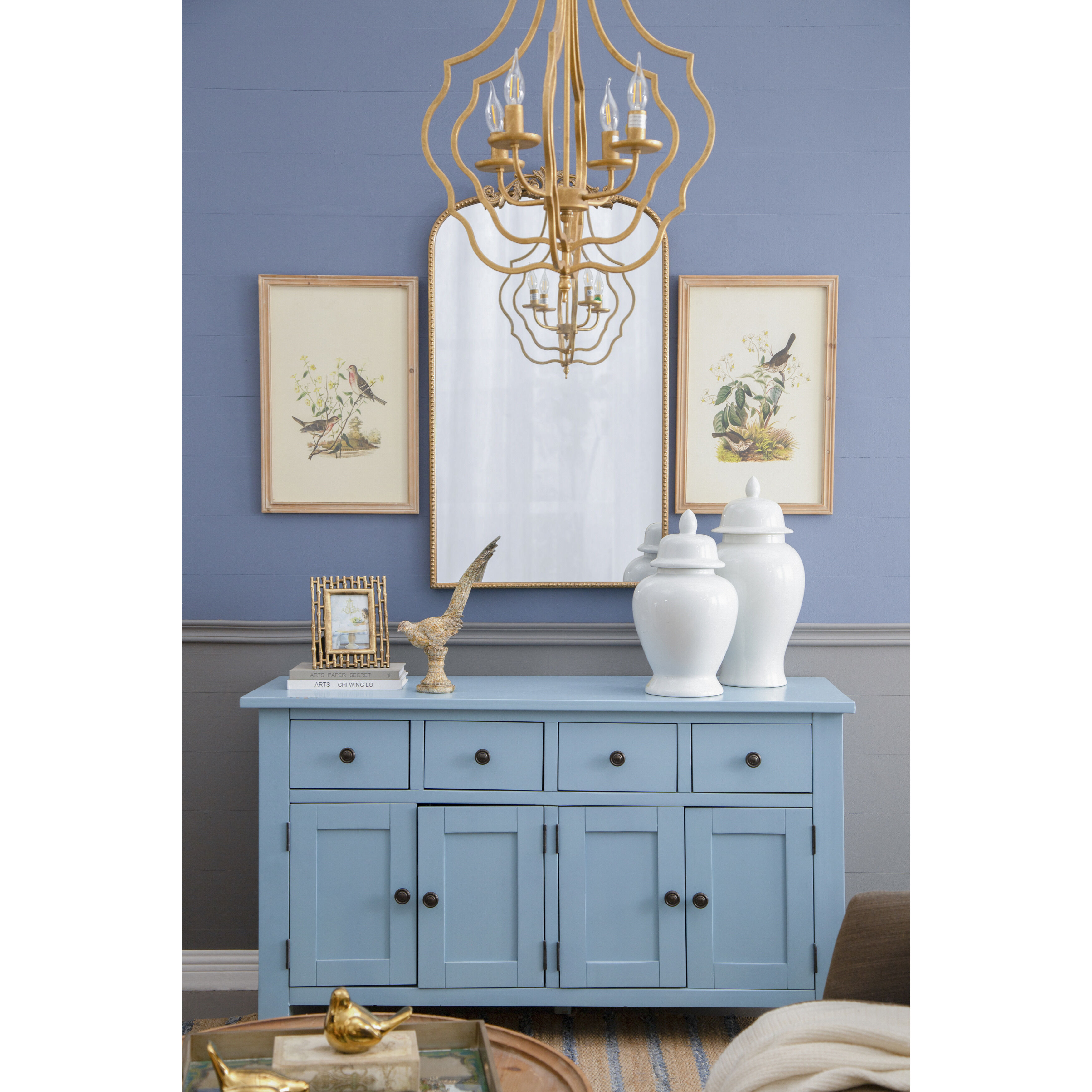 Anita Gray and Gold Figurine