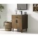 Chandler 24 X 34 inch Walnut Brown Bathroom Vanity Cabinet