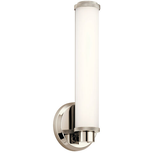 Indeco LED 5 inch Polished Nickel Wall Sconce Wall Light