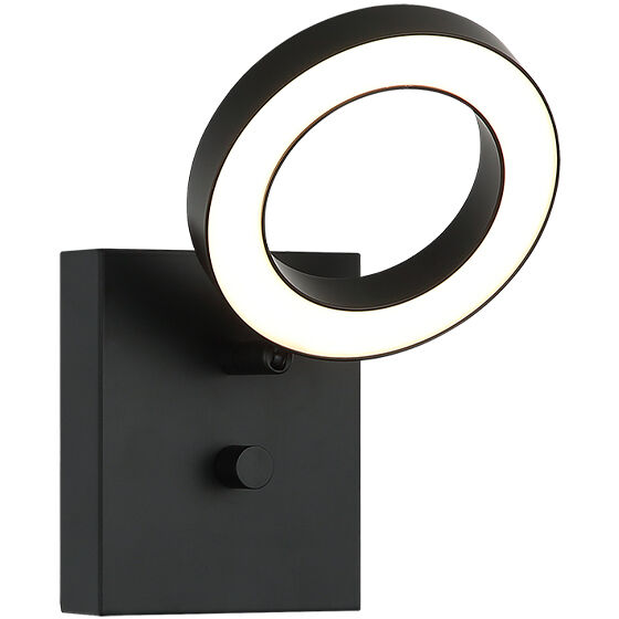 Realm Wall Sconce Wall Light in Black