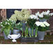 French Pleat Galvanized Planter