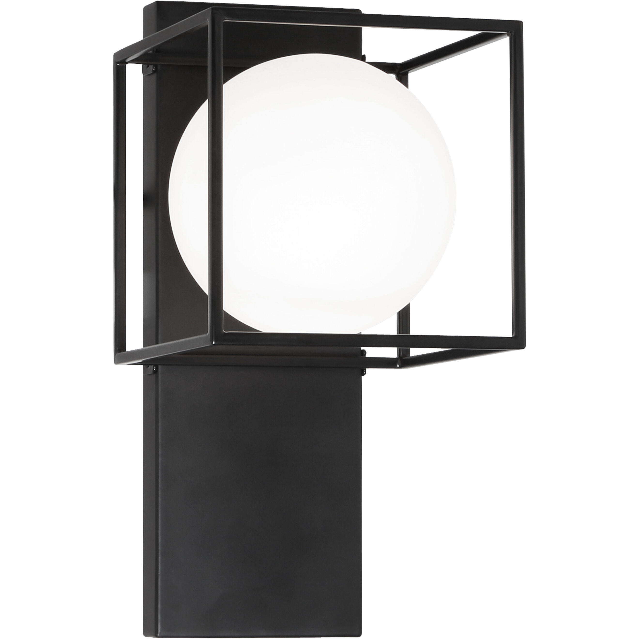 Squircle 1 Light 6.75 inch Black Wall Sconce Wall Light