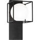 Squircle 1 Light 6.75 inch Black Wall Sconce Wall Light