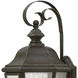 Estate Series Edgewater Outdoor Wall Mount Lantern in Oil Rubbed Bronze, Non-LED, Medium