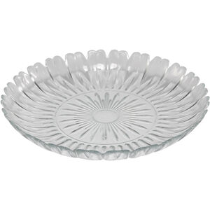 Southern Sparkle Clear Centerpiece Plate