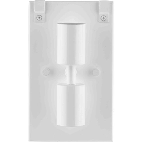 Silva 2 Light 7.87 inch Brushed Nickel Wall Sconce Wall Light, Design Series