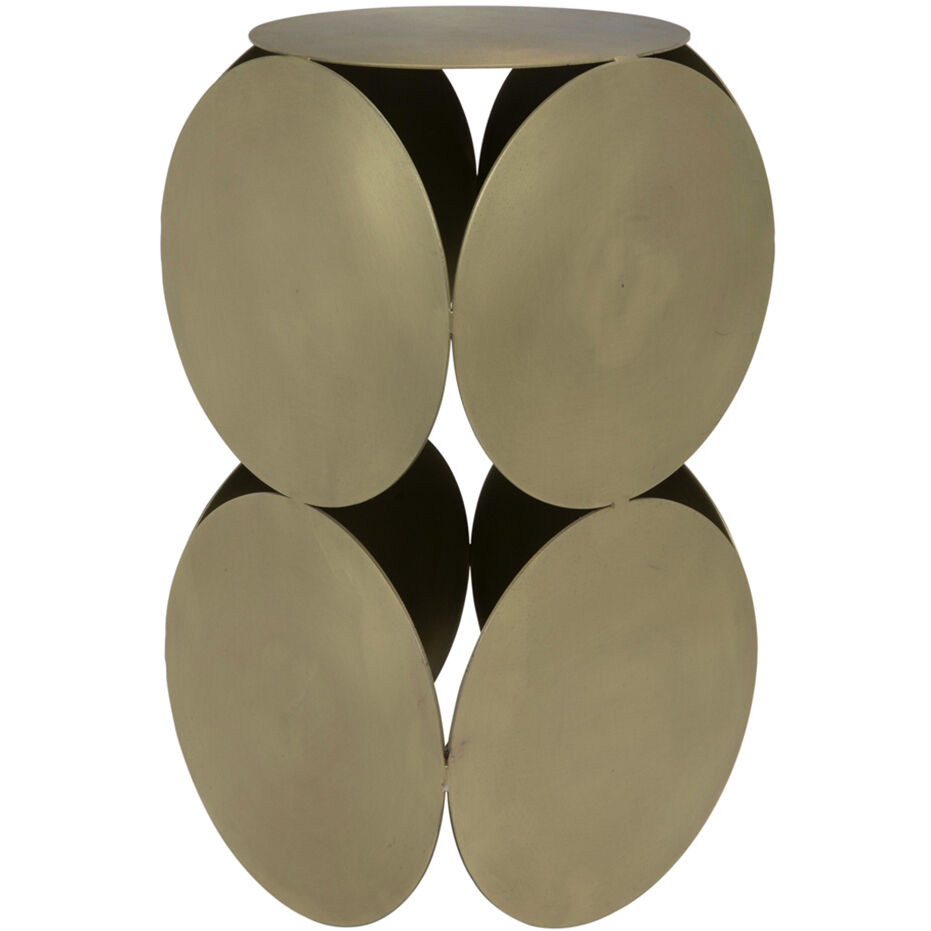 Lola 24 X 12 inch Antique Brass Side Table