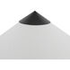 Alora Mood Ono 22.13 inch 60 watt Matte Black Table Lamp Portable Light