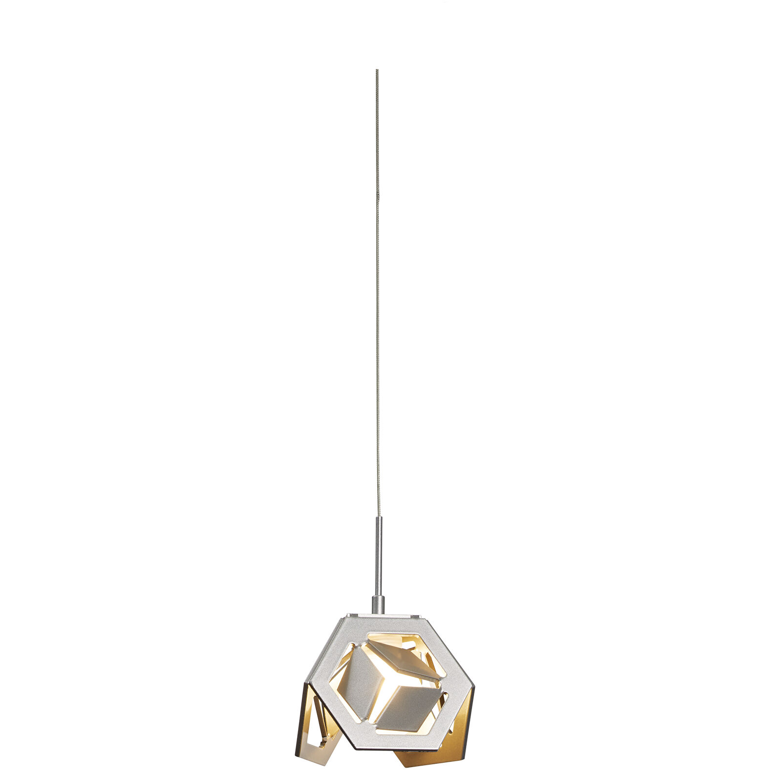 Winter 1 Light 4 inch Sterling Mini Pendant Ceiling Light, Low Voltage - Open Box